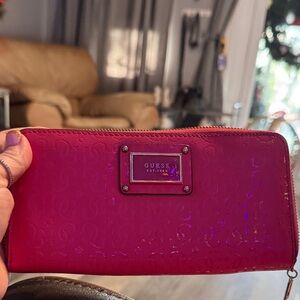 Guess Fuchsia Wallet for Women
